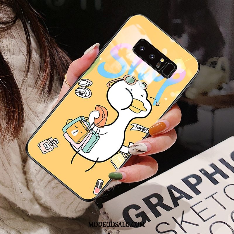 Samsung Galaxy Note 8 Etui Rød Trendy Cover Alt Inklusive Cartoon