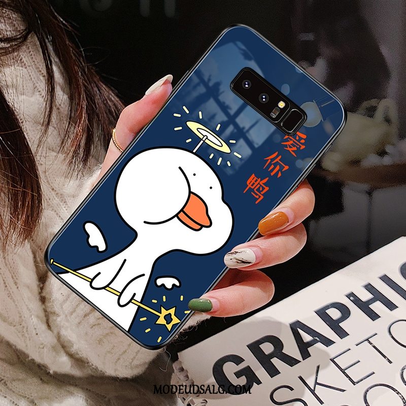 Samsung Galaxy Note 8 Etui Rød Trendy Cover Alt Inklusive Cartoon