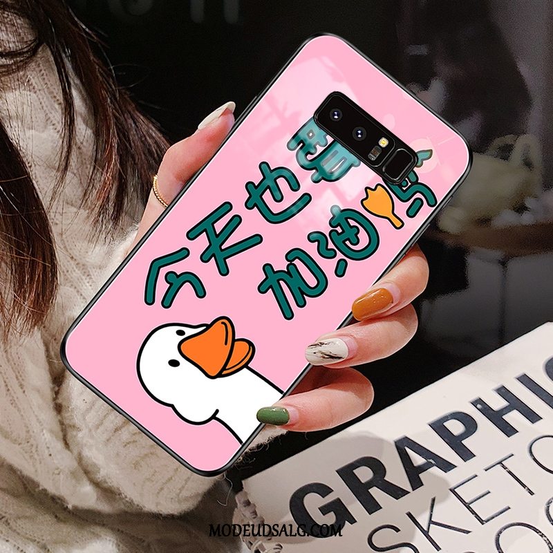 Samsung Galaxy Note 8 Etui Rød Trendy Cover Alt Inklusive Cartoon