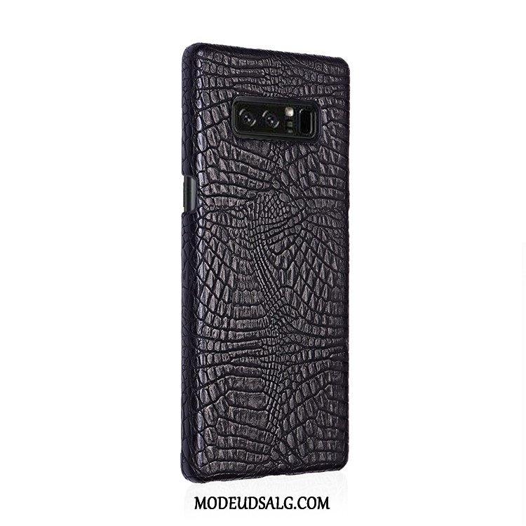 Samsung Galaxy Note 8 Etui Vintage Krokodille Pulver Hård Cover