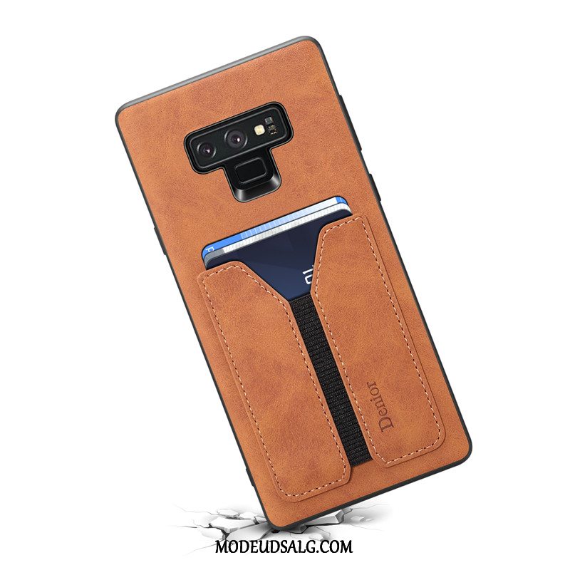 Samsung Galaxy Note 9 Etui Anti-fald Kreativ Kort Cover Tegnebog