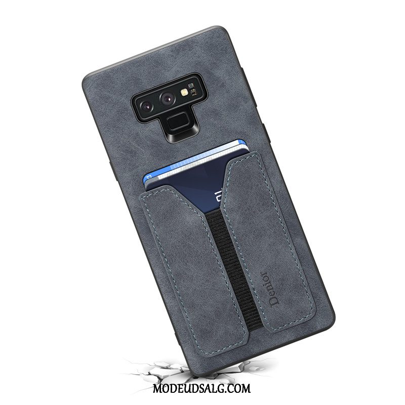 Samsung Galaxy Note 9 Etui Anti-fald Kreativ Kort Cover Tegnebog