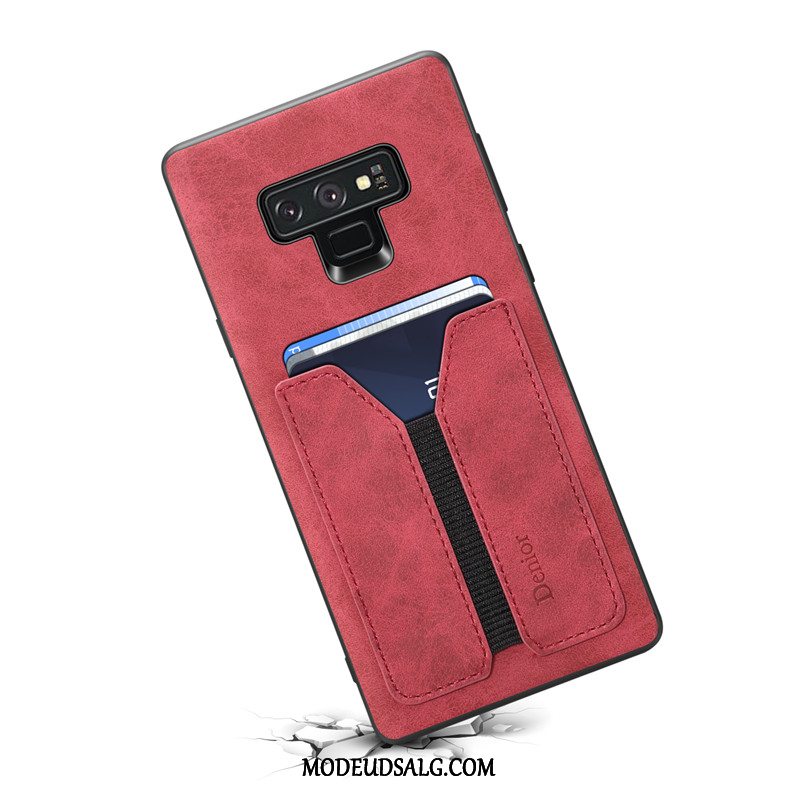 Samsung Galaxy Note 9 Etui Anti-fald Kreativ Kort Cover Tegnebog