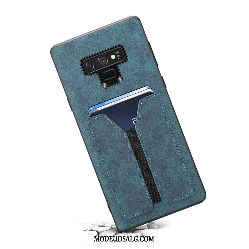 Samsung Galaxy Note 9 Etui Anti-fald Kreativ Kort Cover Tegnebog