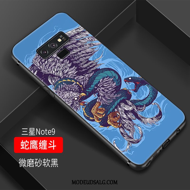 Samsung Galaxy Note 9 Etui Anti-fald Vintage Trend Silikone Hængende Ornamenter