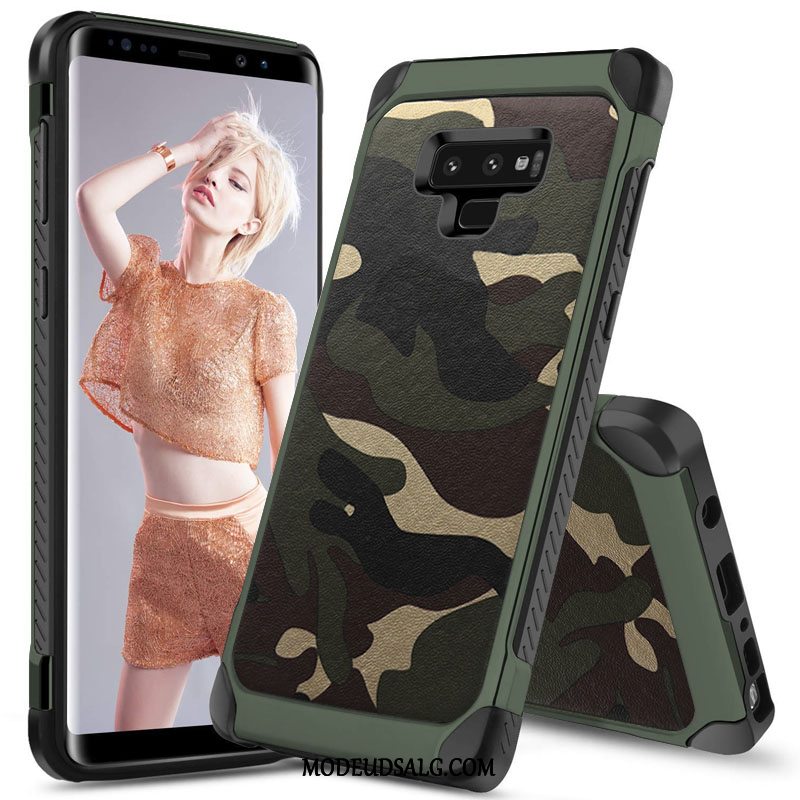 Samsung Galaxy Note 9 Etui Beskyttelse Af Personlighed Silikone Camouflage Alt Inklusive