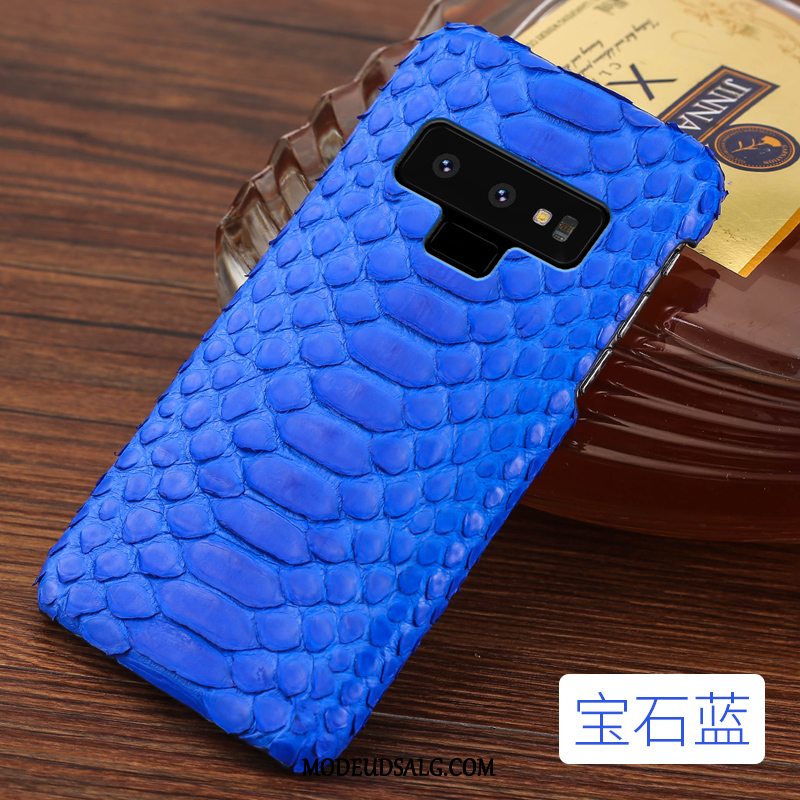 Samsung Galaxy Note 9 Etui Cover Hvid Læder