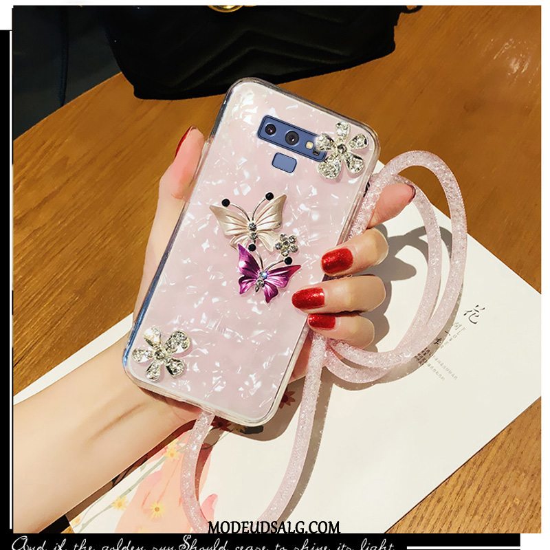 Samsung Galaxy Note 9 Etui / Cover Strass Anti-fald Hængende Hals Beskyttelse