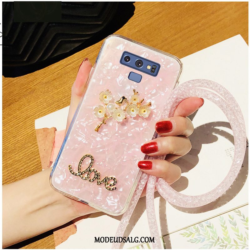 Samsung Galaxy Note 9 Etui / Cover Strass Anti-fald Hængende Hals Beskyttelse