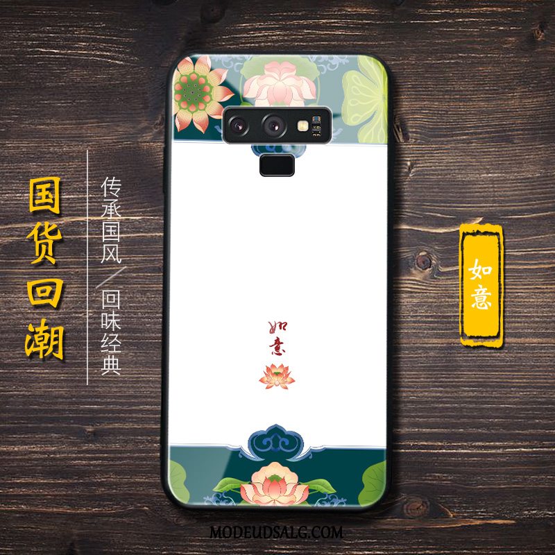 Samsung Galaxy Note 9 Etui Cover Trendy Anti-fald Glas Beskyttelse