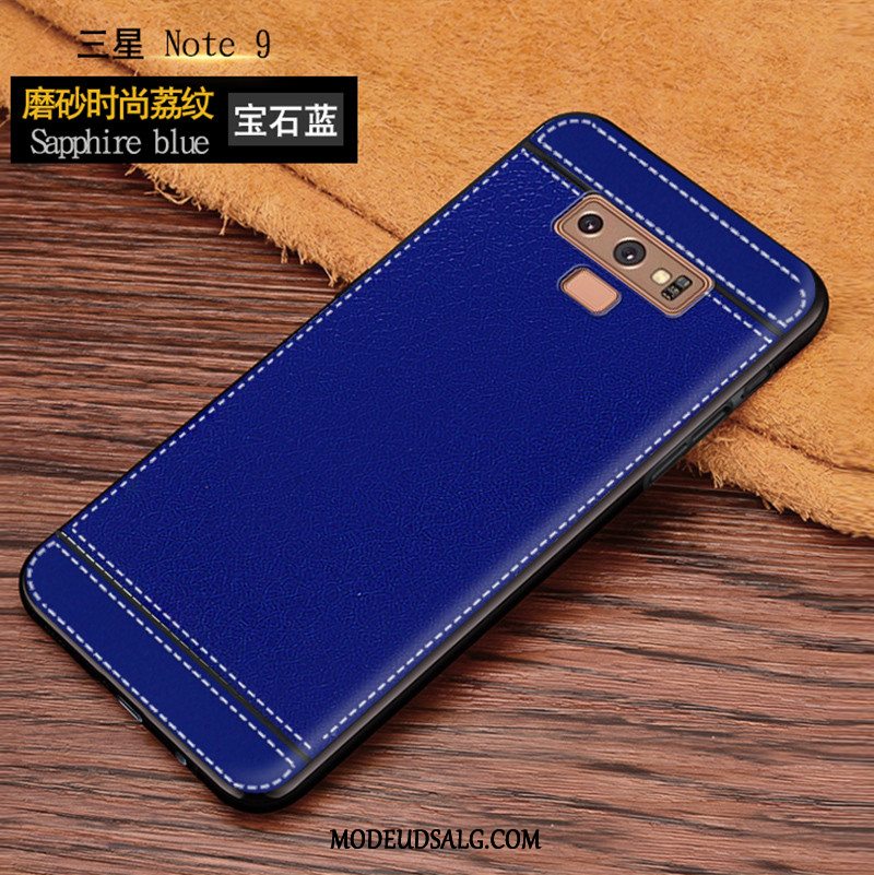 Samsung Galaxy Note 9 Etui Lyserød Silikone Cover Mønster Alt Inklusive