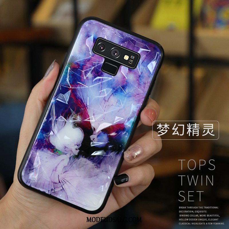 Samsung Galaxy Note 9 Etui Tynd Silikone Beskyttelse Hvid Trendy