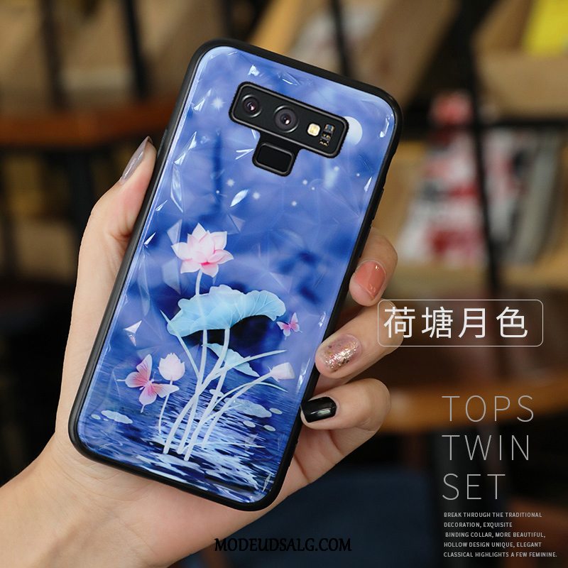 Samsung Galaxy Note 9 Etui Tynd Silikone Beskyttelse Hvid Trendy