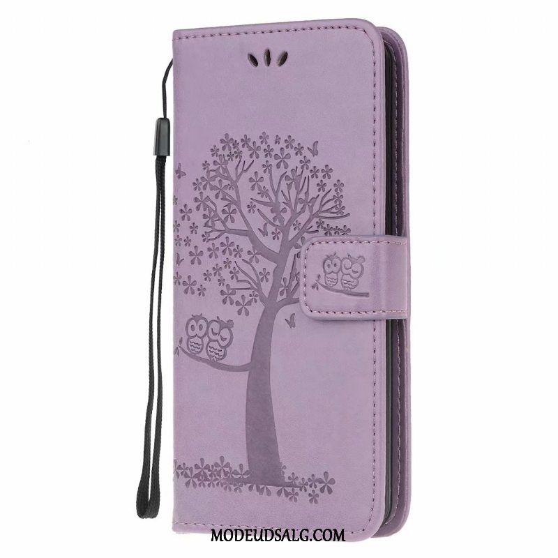 Samsung Galaxy Note20 Etui Alt Inklusive Cover Folio Lædertaske Blød