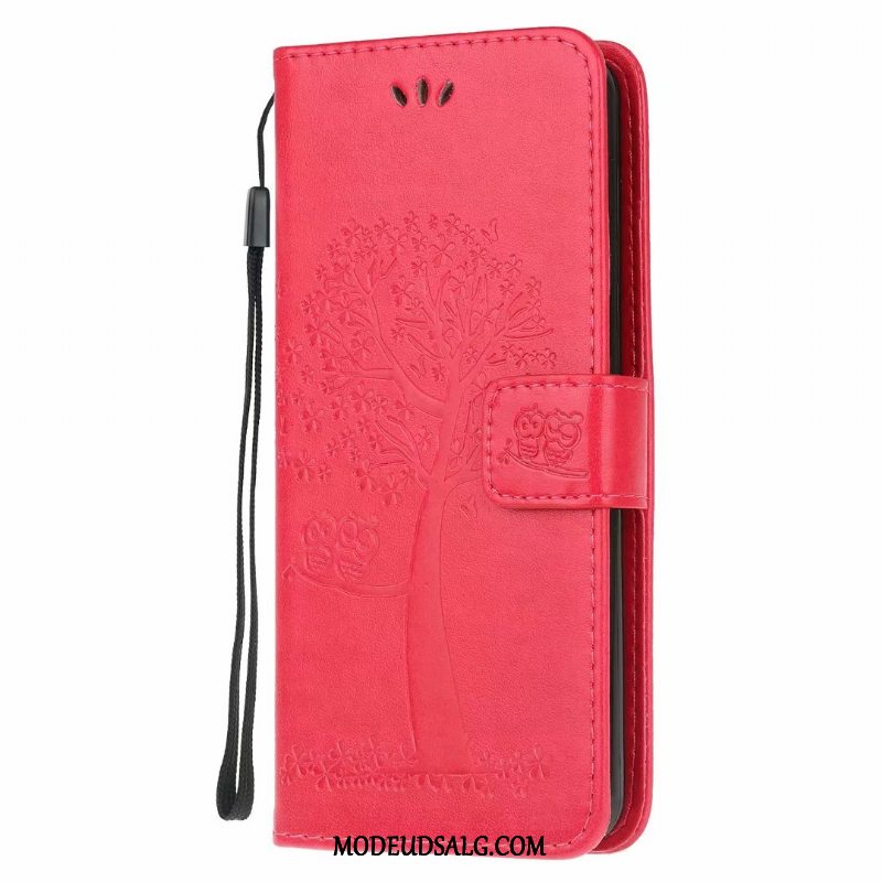 Samsung Galaxy Note20 Etui Alt Inklusive Cover Folio Lædertaske Blød