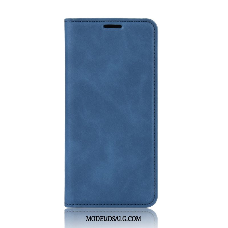 Samsung Galaxy Note20 Etui Rød Lædertaske Folio Magnetisk Support