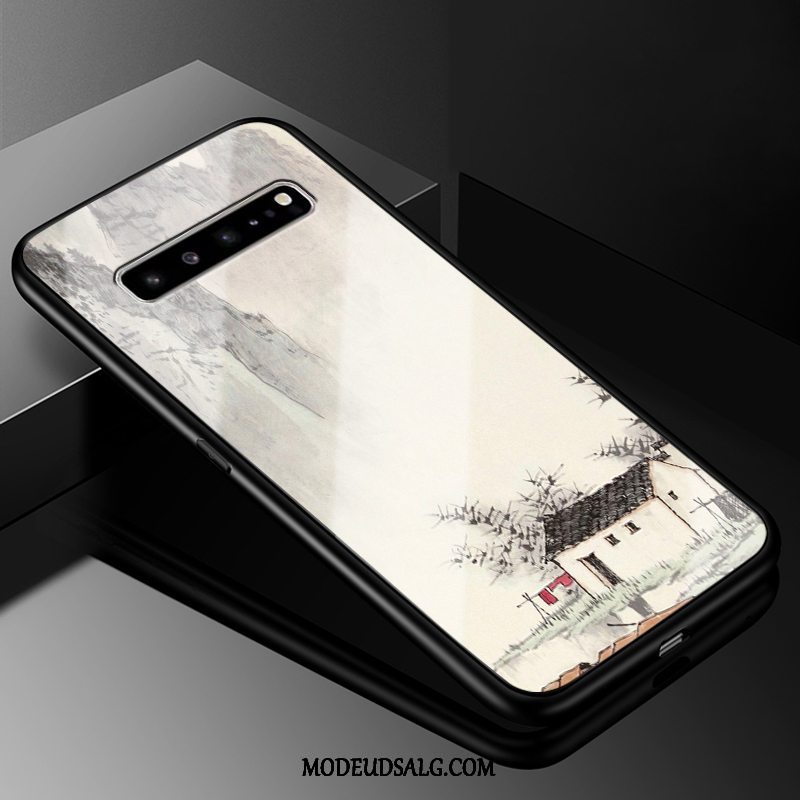 Samsung Galaxy S10 5g Etui Alt Inklusive Anti-fald Cover Glas Blød