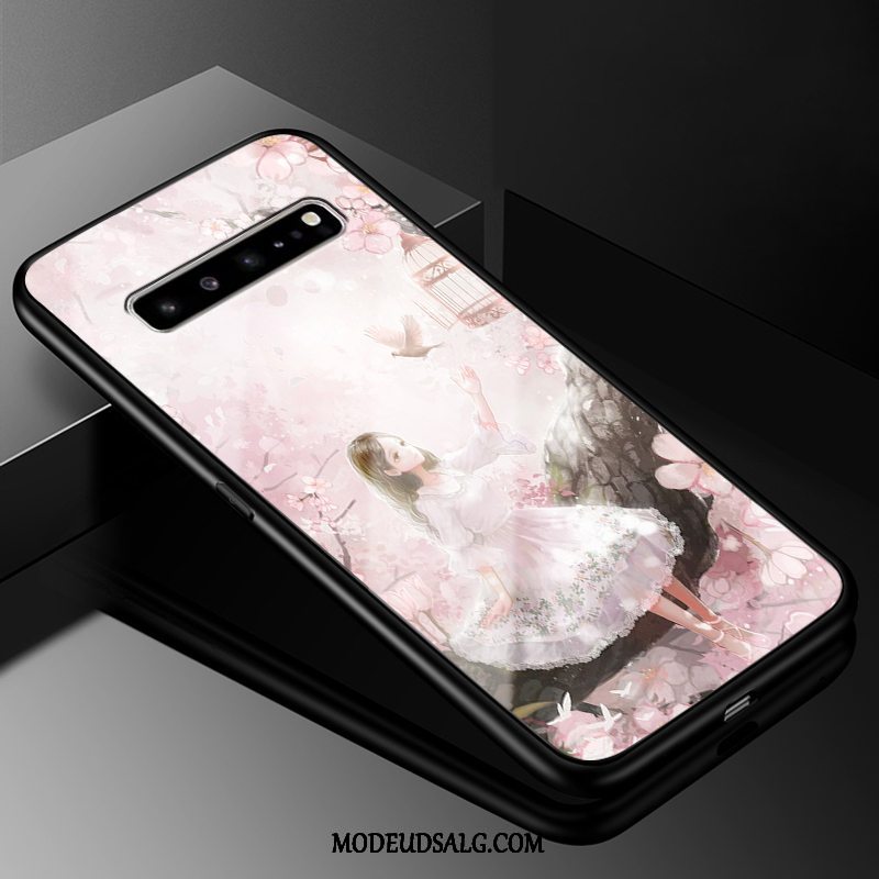 Samsung Galaxy S10 5g Etui Alt Inklusive Anti-fald Cover Glas Blød