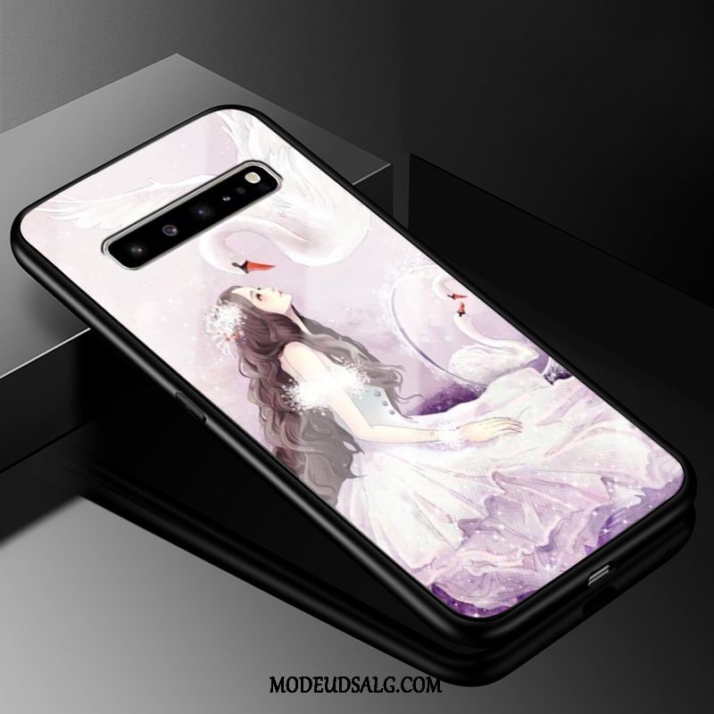 Samsung Galaxy S10 5g Etui Alt Inklusive Anti-fald Cover Glas Blød