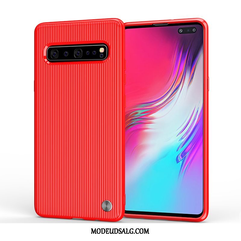 Samsung Galaxy S10 5g Etui Beskyttelse Anti-fald Net Red Kreativ Cover