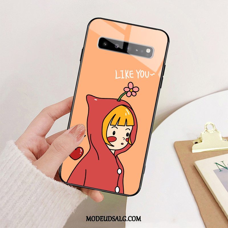 Samsung Galaxy S10 5g Etui Beskyttelse Glas Kreativ Smuk Silikone