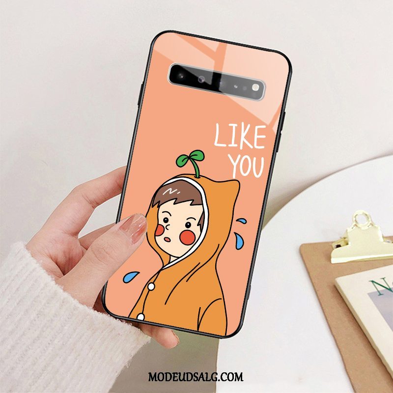 Samsung Galaxy S10 5g Etui Beskyttelse Glas Kreativ Smuk Silikone