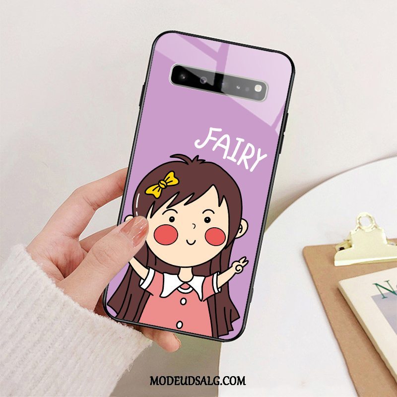 Samsung Galaxy S10 5g Etui Beskyttelse Glas Kreativ Smuk Silikone