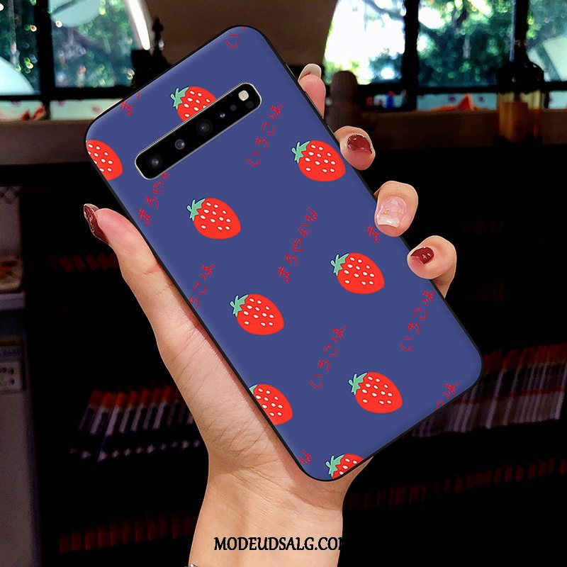 Samsung Galaxy S10 5g Etui Hvid Trend Smuk Kreativ Net Red