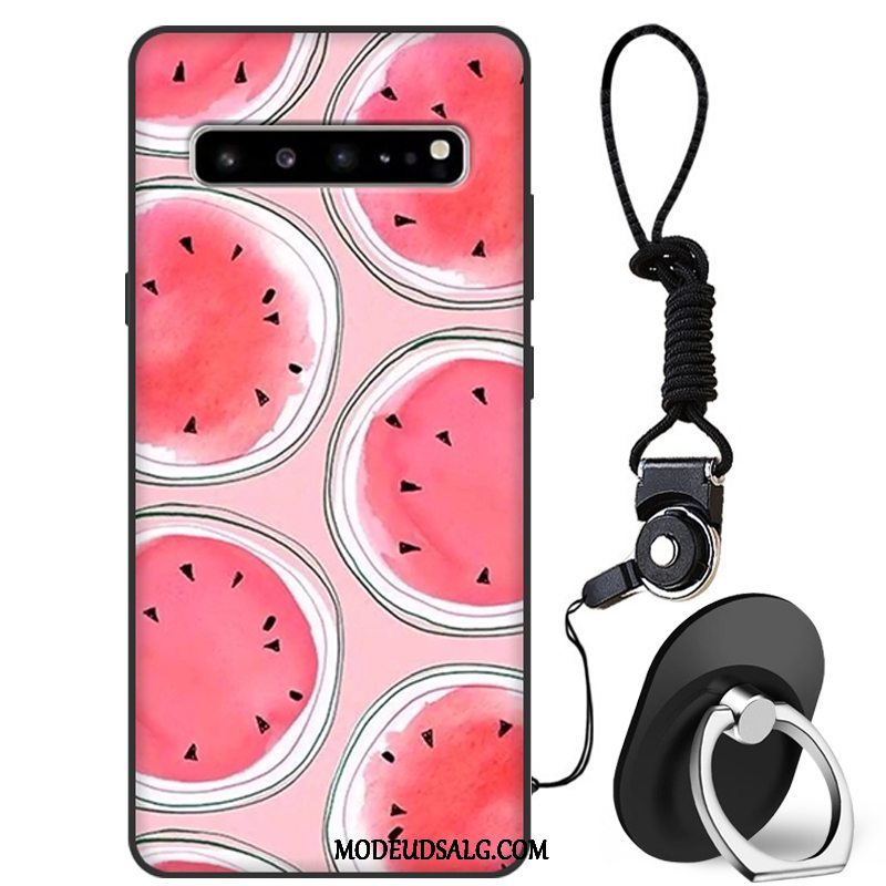 Samsung Galaxy S10 5g Etui Trendy Beskyttelse Rød Alt Inklusive Cover