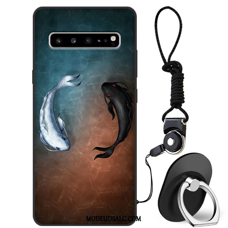 Samsung Galaxy S10 5g Etui Trendy Beskyttelse Rød Alt Inklusive Cover