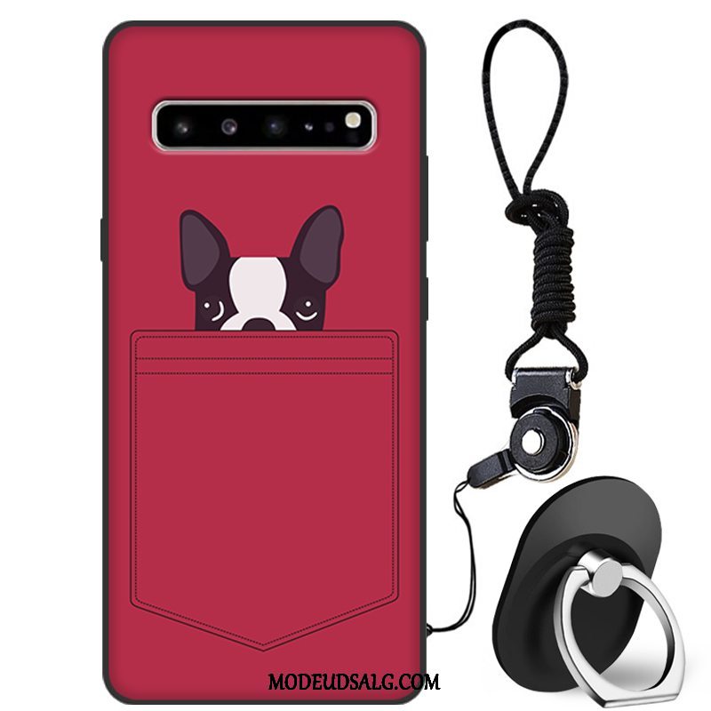 Samsung Galaxy S10 5g Etui Trendy Beskyttelse Rød Alt Inklusive Cover