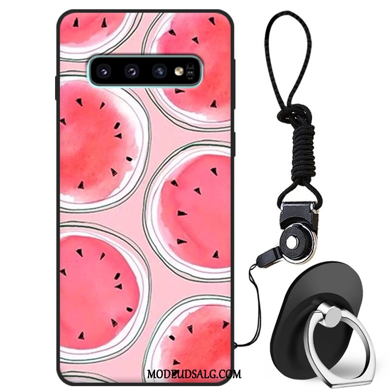 Samsung Galaxy S10 Etui Anti-fald Alt Inklusive Cover Silikone Kreativ