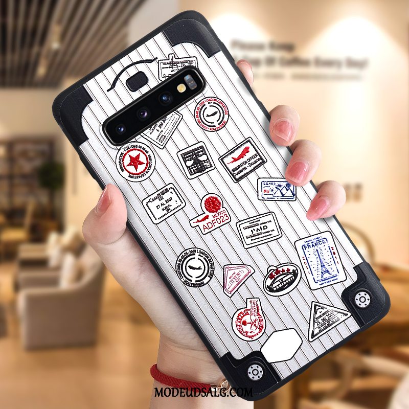 Samsung Galaxy S10 Etui Anti-fald Kreativ Alt Inklusive Af Personlighed Relief