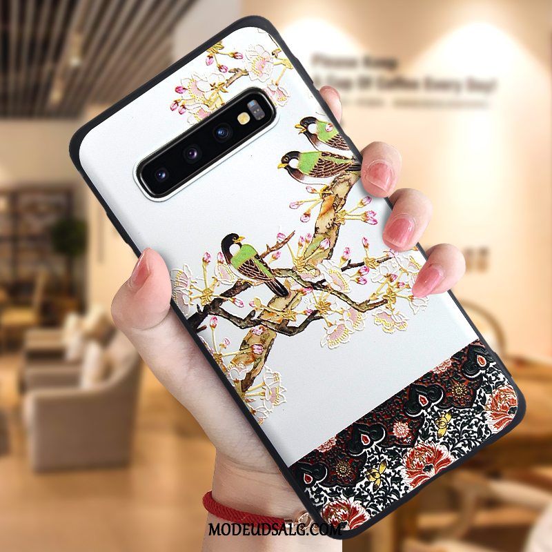 Samsung Galaxy S10 Etui Anti-fald Kreativ Alt Inklusive Af Personlighed Relief