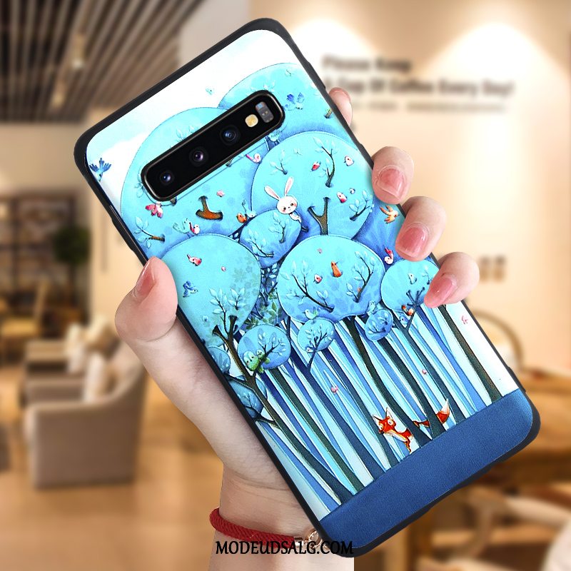 Samsung Galaxy S10 Etui Anti-fald Kreativ Alt Inklusive Af Personlighed Relief