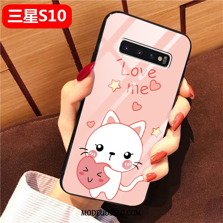 Samsung Galaxy S10 Etui Beskyttelse Cartoon Af Personlighed Kunst Hård