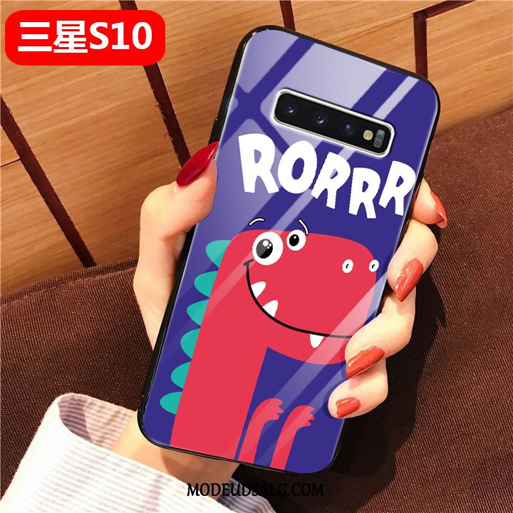 Samsung Galaxy S10 Etui Beskyttelse Cartoon Af Personlighed Kunst Hård