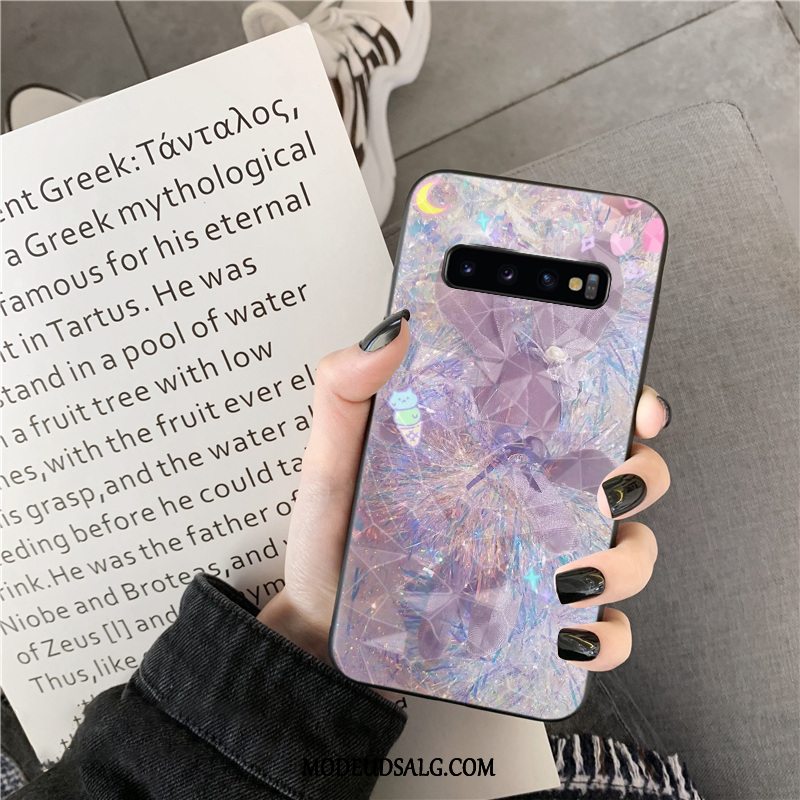 Samsung Galaxy S10+ Etui Beskyttelse Cover Rombe Grå