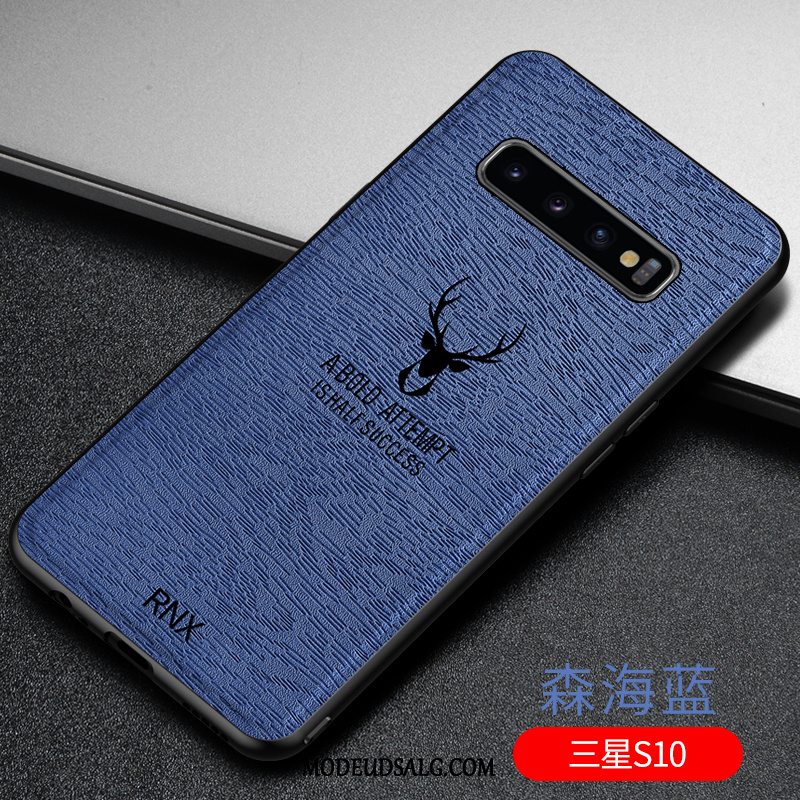 Samsung Galaxy S10 Etui Bil Cover Magnetisk Kreativ Tynd