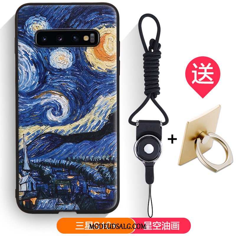 Samsung Galaxy S10+ Etui Blød Anti-fald Trend Alt Inklusive Cover