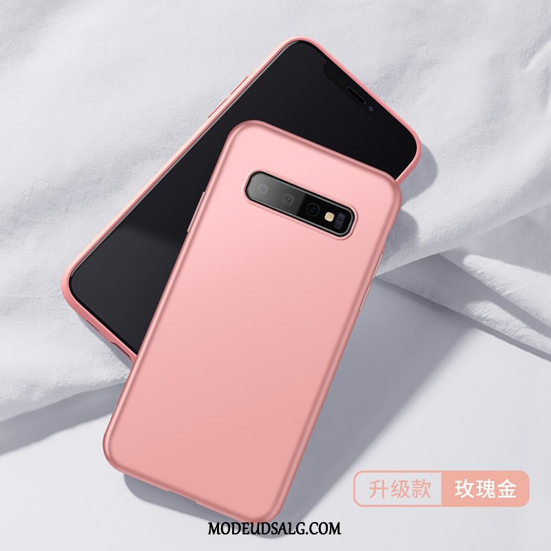 Samsung Galaxy S10+ Etui Blød Beskyttelse Silikone Cover Blå