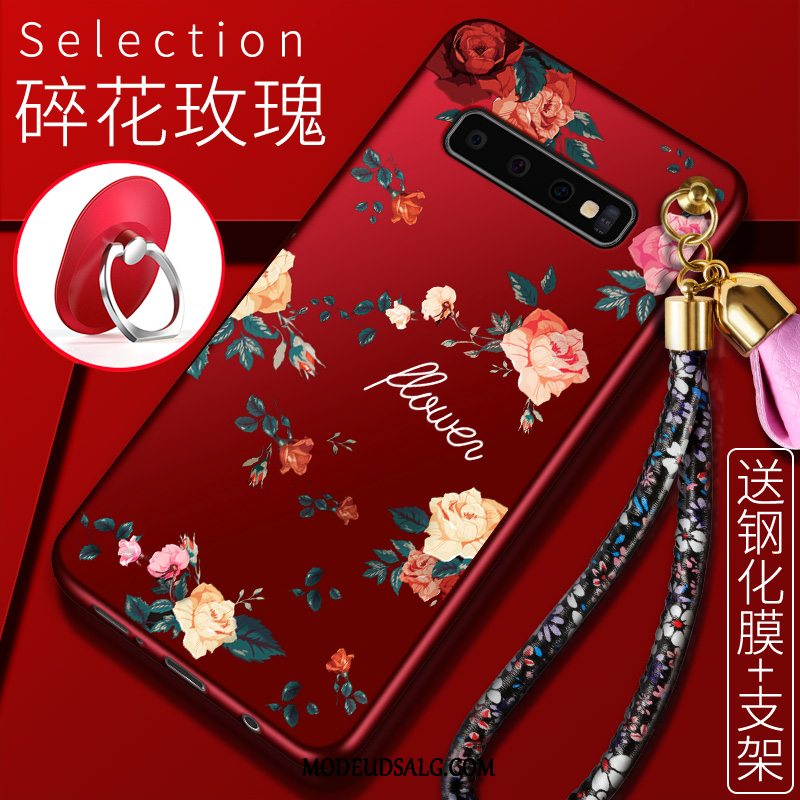 Samsung Galaxy S10+ Etui / Cover Alt Inklusive Cartoon Af Personlighed Silikone Blød