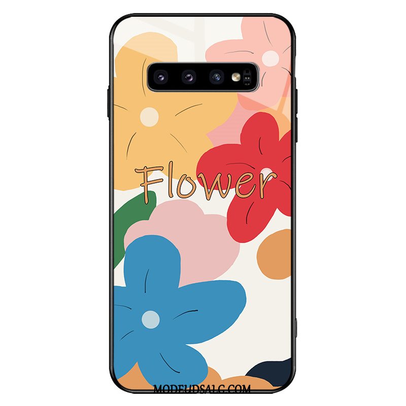 Samsung Galaxy S10+ Etui / Cover Alt Inklusive Farve Cartoon Af Personlighed Ny