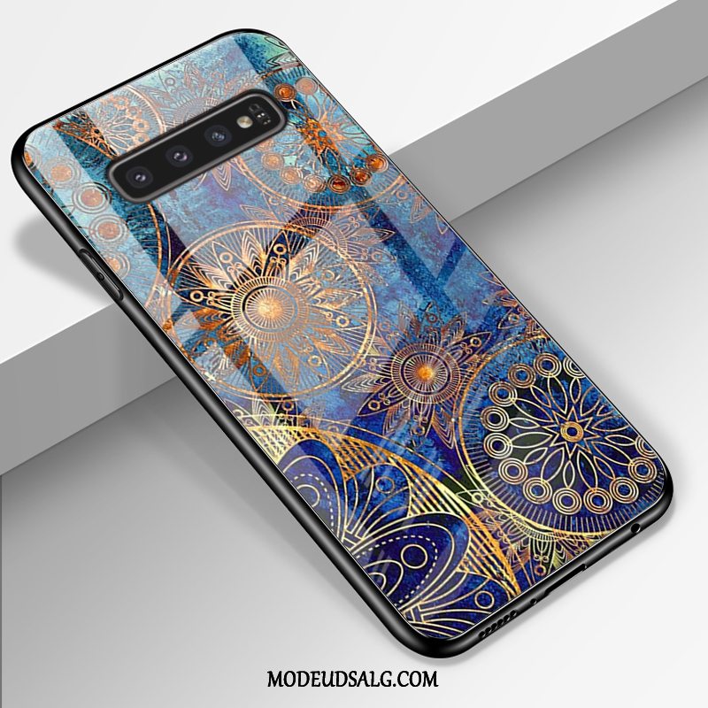 Samsung Galaxy S10+ Etui Cover Alt Inklusive Spejl Blød Af Personlighed