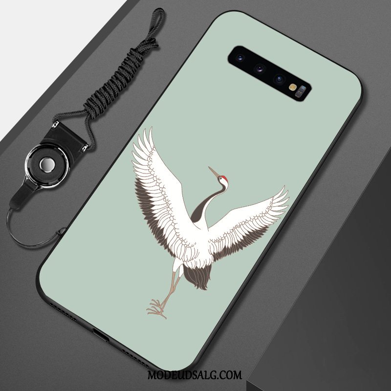 Samsung Galaxy S10 Etui / Cover Blød Alt Inklusive Sort Af Personlighed Anti-fald