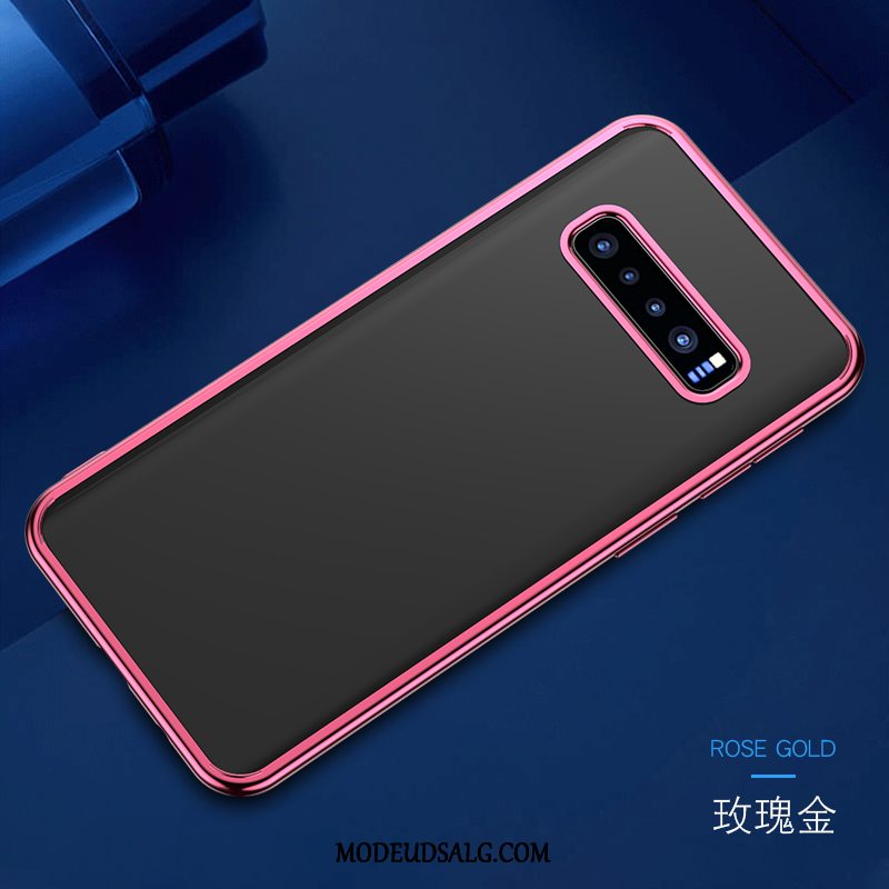 Samsung Galaxy S10 Etui / Cover Blød Hvid Gennemsigtig Silikone Ny