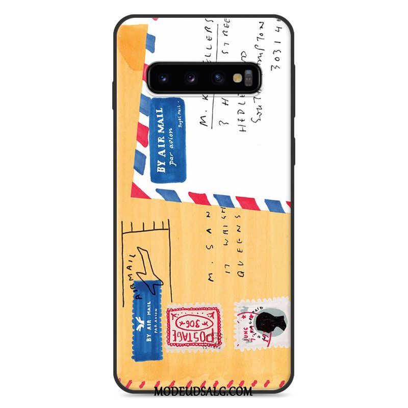 Samsung Galaxy S10+ Etui / Cover Farve Anti-fald Smuk Lille Sektion