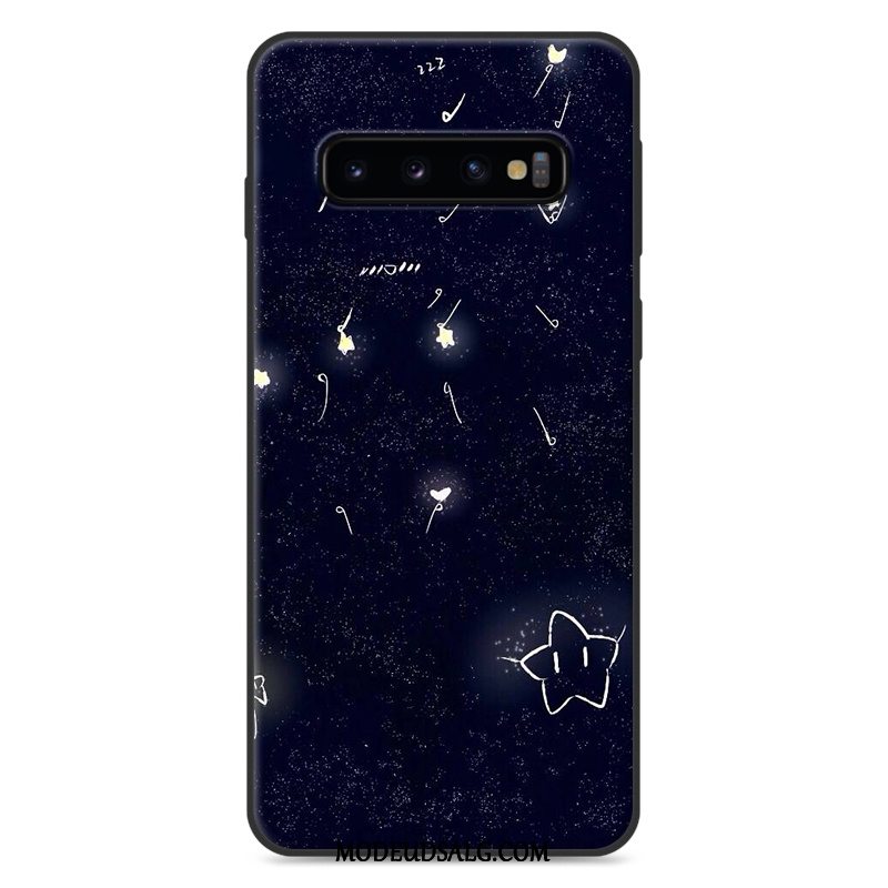 Samsung Galaxy S10+ Etui / Cover Farve Anti-fald Smuk Lille Sektion