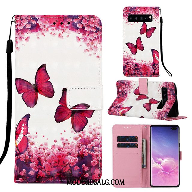 Samsung Galaxy S10 Etui / Cover Grøn Trend Beskyttelse Alt Inklusive Anti-fald