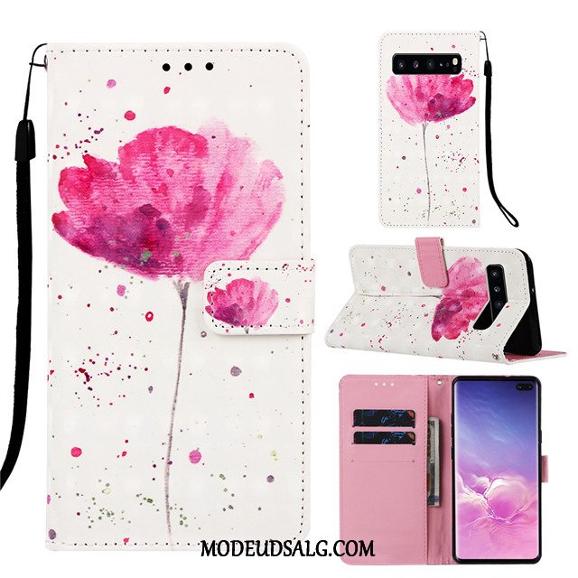 Samsung Galaxy S10 Etui / Cover Grøn Trend Beskyttelse Alt Inklusive Anti-fald